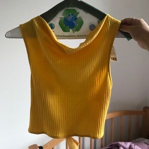 Brand new cowl neck tank💛